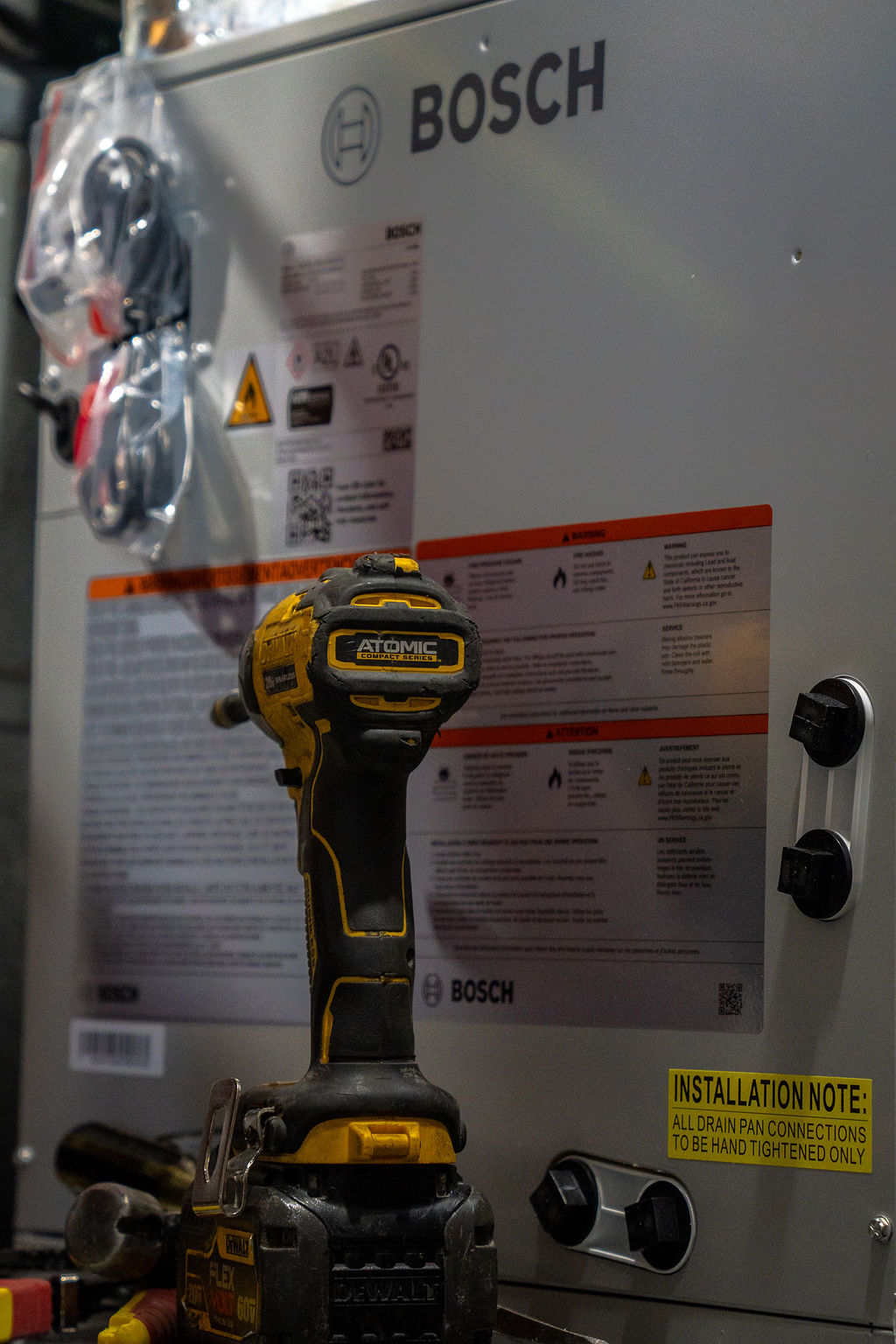 Bosch Furnace Install